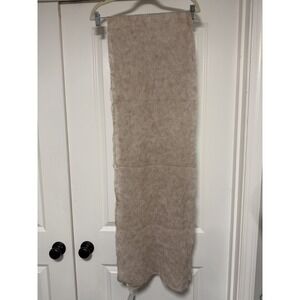 Serena & Lily, Oatmeal Open Weave Scarf, Baby Alpaca/Merino Wool/Polyamide‎